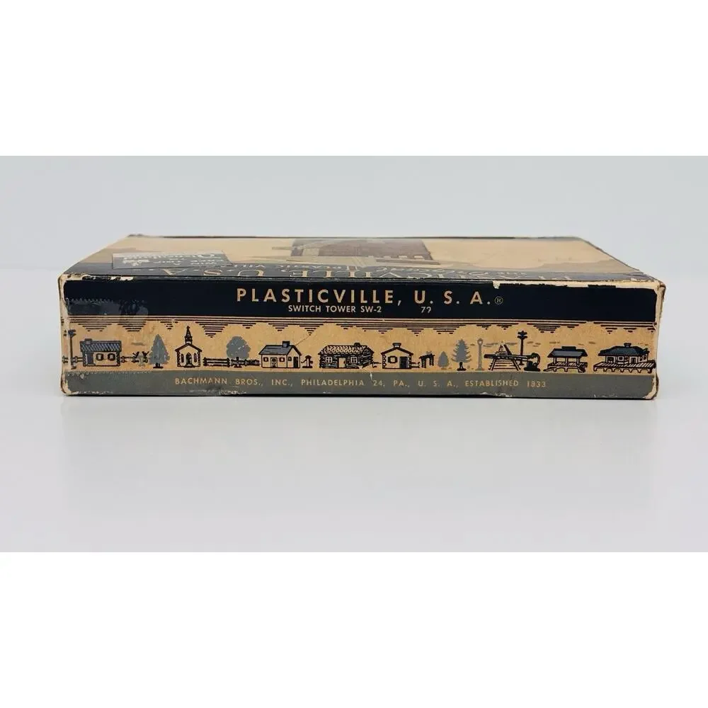 Plasticville O & S Gauge Switch Tower SW-2 Complete w/ Box